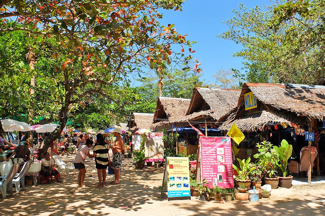  Massage on Krabi Beach, Thailand 