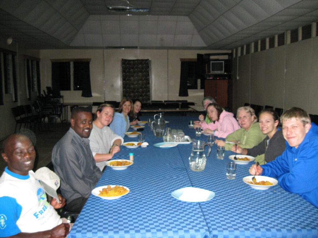 Dinner at Africa Hope Center 