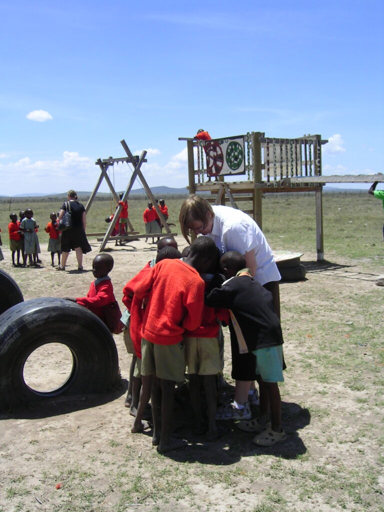 Playground at Lekanka School, Kenya 