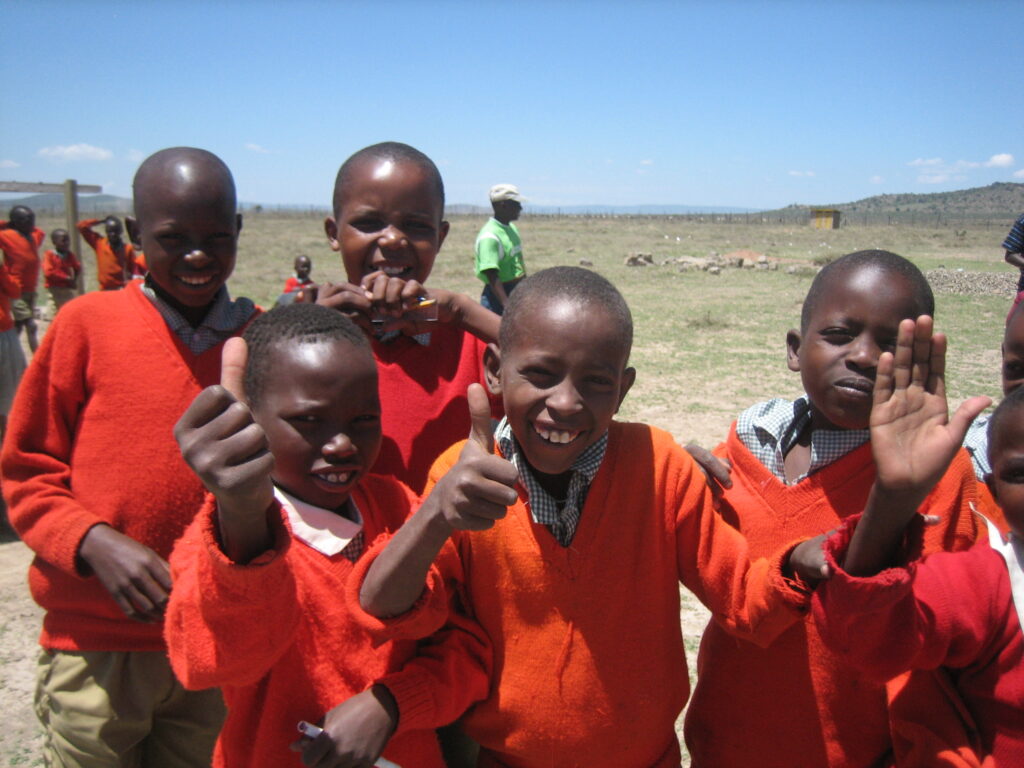 Children from Lekanka School, Kenya