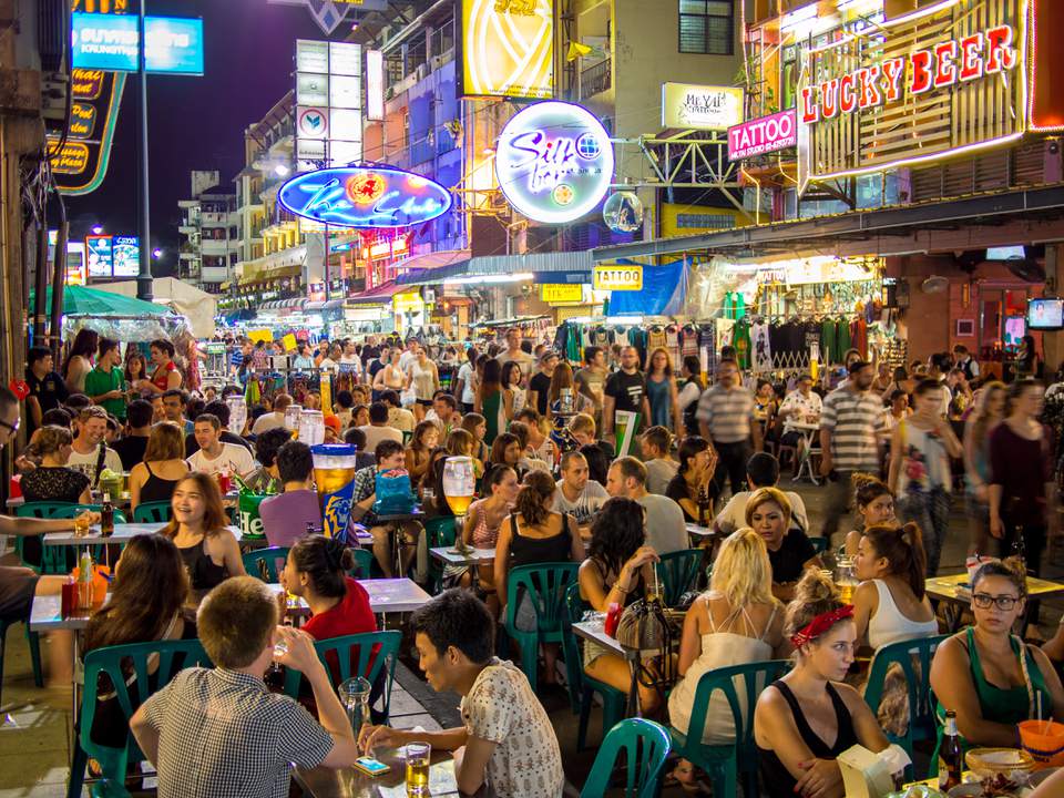 Khao San Road, Bangkok, Thailand