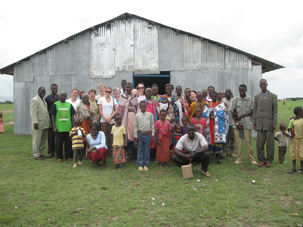 Our team with the Talek church congregation 