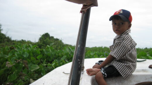 Longboat to Battambang, Cambodia